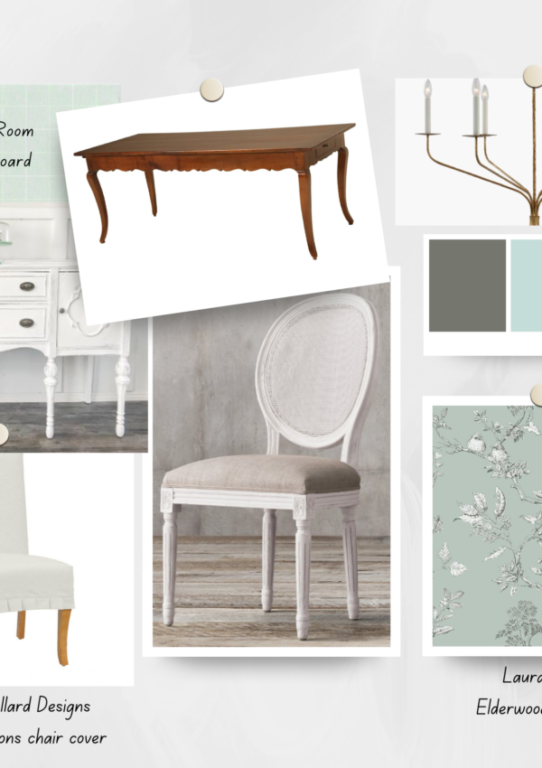 dining room plans style board