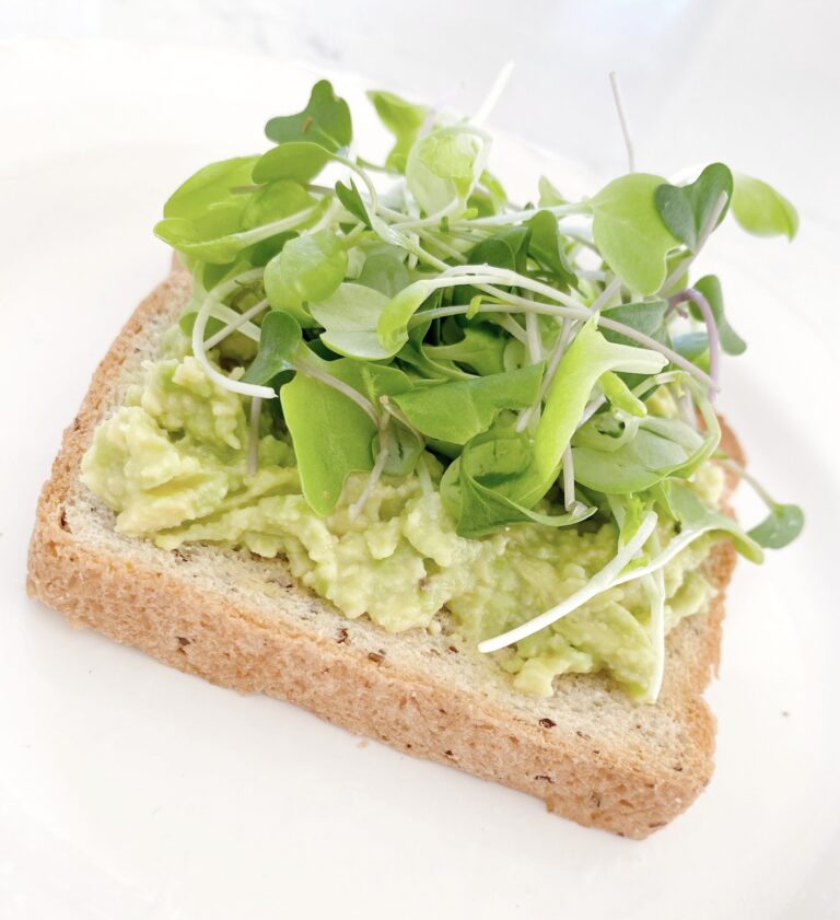 Avocado Microgreens Toast