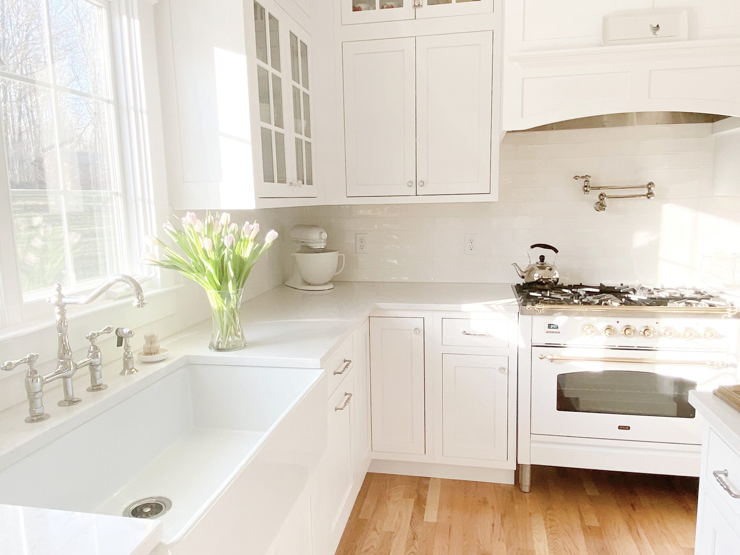 Fossile Blu Fireclay Farm Sink