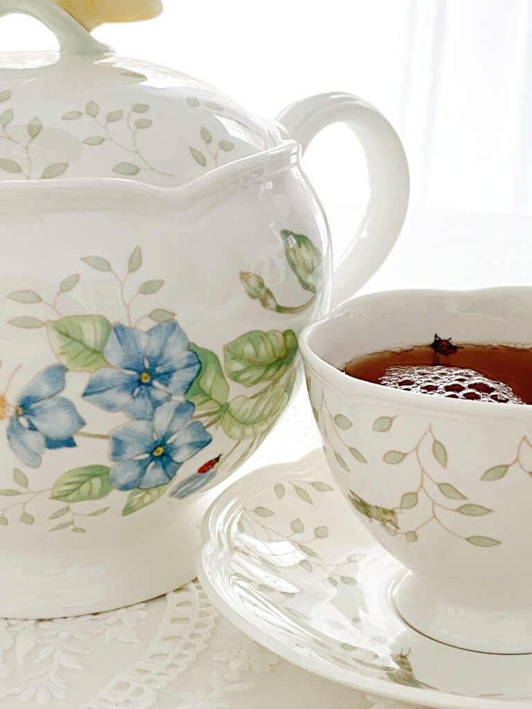 Teatime with Lenox Butterfly Meadow