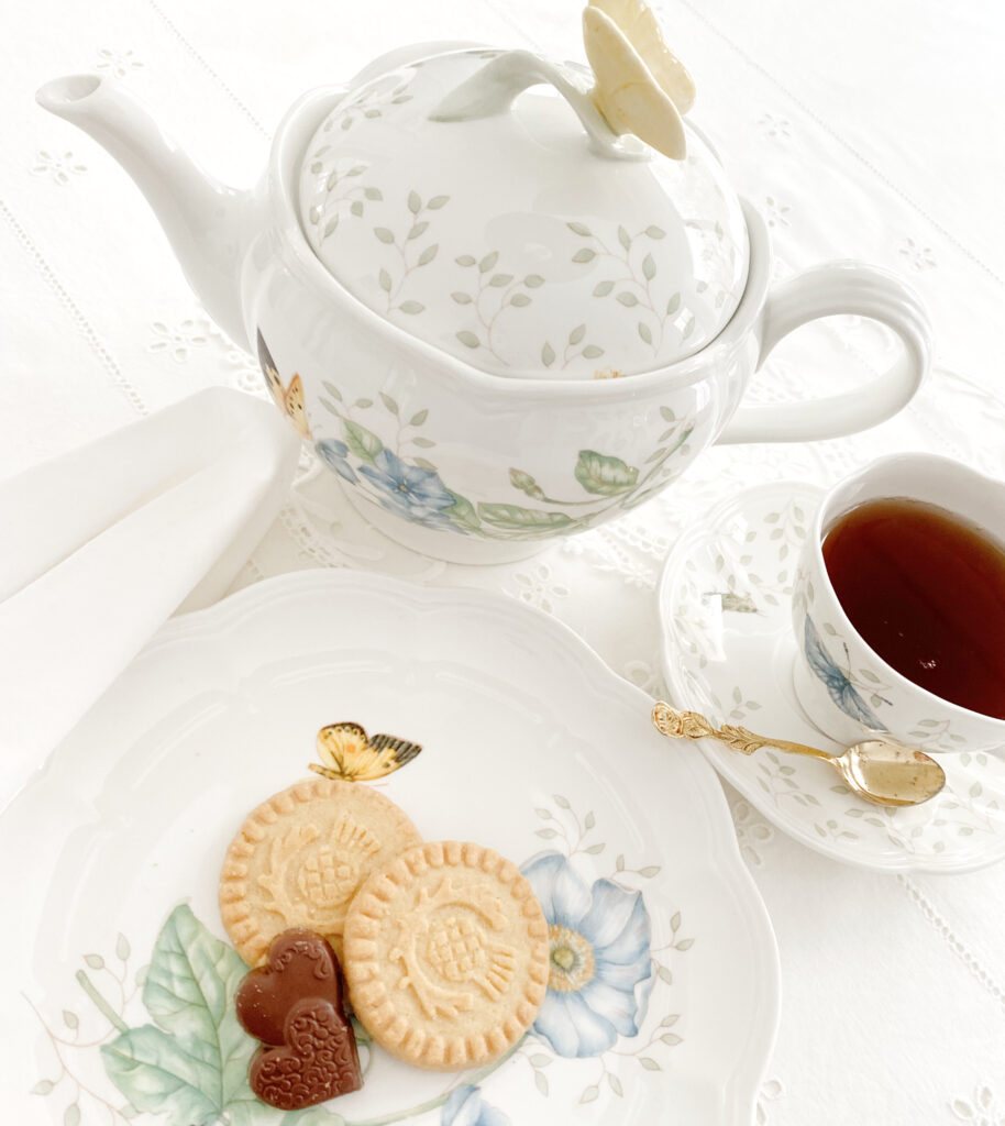 Teatime with Lenox Butterfly Meadow