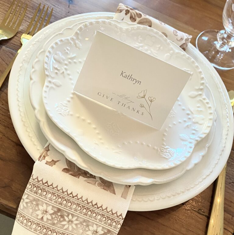Thanksgiving Place Cards