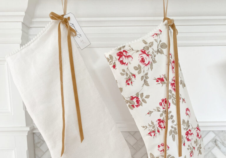 Free Christmas Stocking Pattern and tutorial